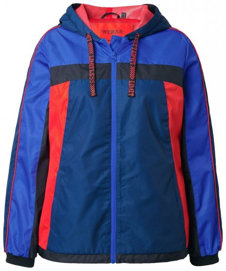 Ulla Popken 840094 Casaco técnico Azul-marinho - Jaquetas - Casacos plus size para mulher