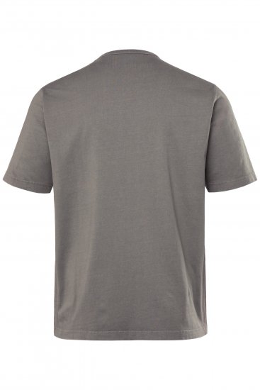 JP1880 Beer King Design Vintage Looking T-Shirt Gray - T-shirts - T-shirts Homem Tamanhos Grandes