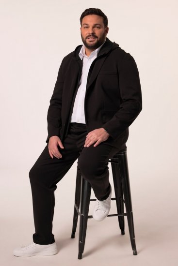 Men+ 205 Bilbao Flexlastic Blazer em jersey Preto - Fatos - Fatos de Homem Tamanhos Grandes