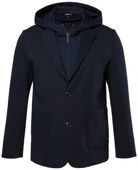 Men+ 205 Bilbao Flexlastic Blazer em jersey Azul-marinho - Fatos - Fatos de Homem Tamanhos Grandes