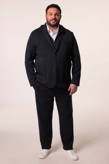 Men+ 205 Bilbao Flexlastic Blazer em jersey Azul-marinho - Fatos - Fatos de Homem Tamanhos Grandes