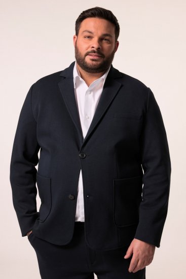 Men+ 205 Bilbao Flexlastic Blazer em jersey Azul-marinho - Fatos - Fatos de Homem Tamanhos Grandes