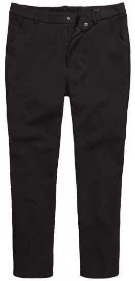 Men+ 207 Bilbao Flexlastic Calças chino em jersey Preto - Fatos - Fatos de Homem Tamanhos Grandes