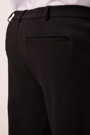Men+ 207 Bilbao Flexlastic Calças chino em jersey Preto - Fatos - Fatos de Homem Tamanhos Grandes