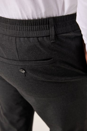 JP1880 Business Trousers Flexnamic Grey - Jeans & calças - Jeans & Calças Tamanhos Grandes Homem