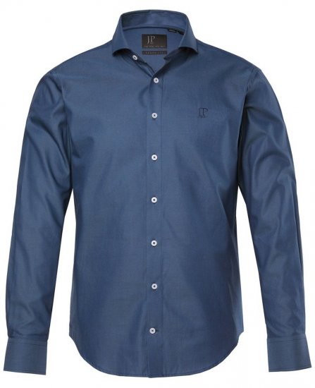 JP1880 Business Shirt Long Sleeve Blue - Camisas - Camisas Homem Tamanhos Grandes