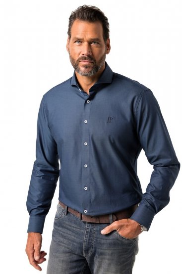 JP1880 Business Shirt Long Sleeve Blue - Camisas - Camisas Homem Tamanhos Grandes
