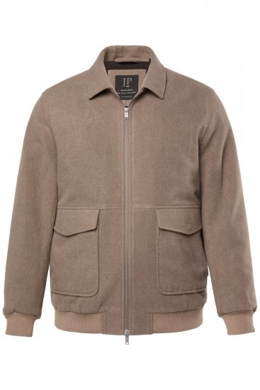 JP1880 Blouson Jacket Lightweight and Warm Brown - Casacos - Casacos Homem Tamanhos Grandes