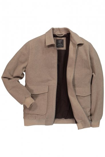 JP1880 Blouson Jacket Lightweight and Warm Brown - Casacos - Casacos Homem Tamanhos Grandes