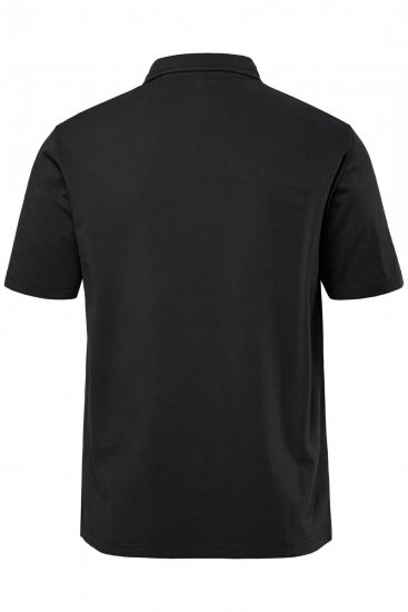 JP1880 Polo Shirt Pique Vintage Black - Pólos - Pólos Tamanhos Grandes Homem