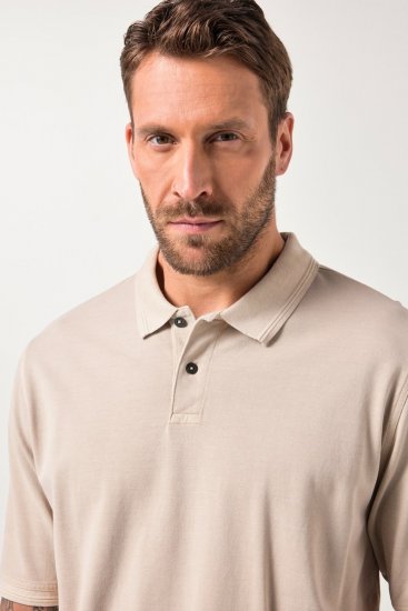 JP1880 Polo Shirt Short Sleeve Pique Dark Dusty Pink - Pólos - Pólos Tamanhos Grandes Homem