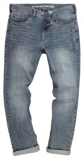 JP1880 FLEXNAMIC Modern Straight Fit Jeans Vintage Denim - Jeans & calças - Jeans & Calças Tamanhos Grandes Homem