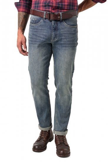 JP1880 FLEXNAMIC Modern Straight Fit Jeans Vintage Denim - Jeans & calças - Jeans & Calças Tamanhos Grandes Homem