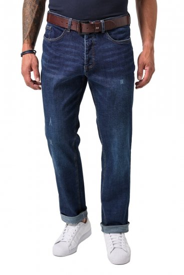 JP1880 FLEXNAMIC Jeans Tapered Loose Fit Dark Denim Blue - Jeans & calças - Jeans & Calças Tamanhos Grandes Homem