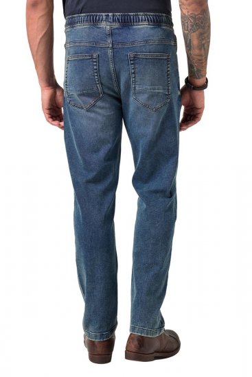 JP1880 FLEXNAMIC Straight Fit Jeans with Stretch Waist - Jeans & calças - Jeans & Calças Tamanhos Grandes Homem