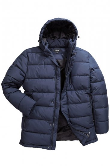 Men+ 426 Parka com capuz Azul marinho - Casacos - Casacos Homem Tamanhos Grandes