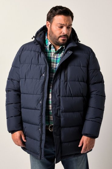 Men+ 426 Parka com capuz Azul marinho - Casacos - Casacos Homem Tamanhos Grandes