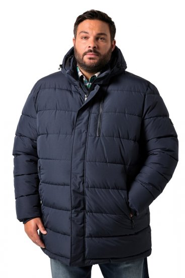 Men+ 426 Parka com capuz Azul marinho - Casacos - Casacos Homem Tamanhos Grandes