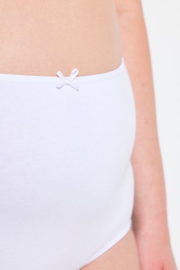 Ulla Popken 842435 Cuecas de cintura alta pack de 3 Branco - Cuecas - 