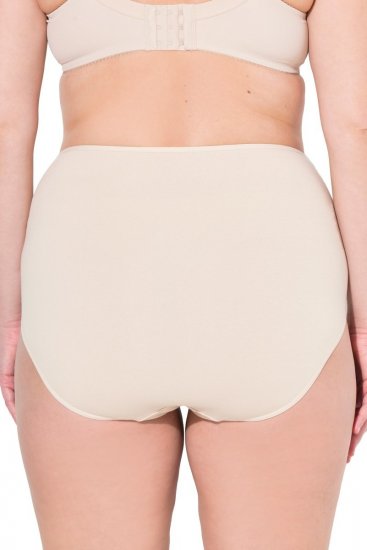 Ulla Popken 842435 Cuecas de cintura alta pack de 3 Bege - Cuecas - 