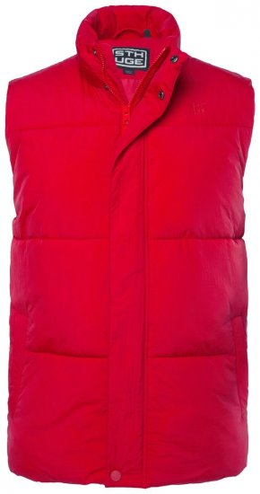 STHUGE 842684 Colete acolchoado Vermelho - Casacos - Casacos Homem Tamanhos Grandes