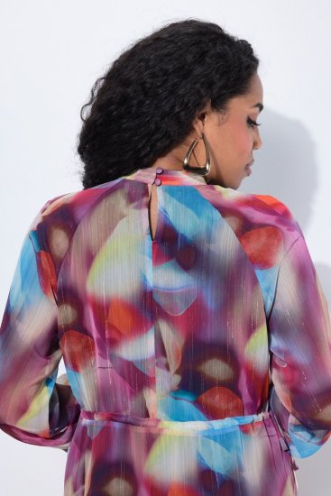 Ulla Popken 842719 Vestido de noite Preto - Vestidos de noite - Vestidos de festa em tamanhos grandes