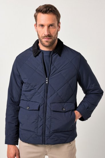 JP1880 842790 Casaco bomber acolchoado em material reciclado Azul-marinho - Casacos - Casacos Homem Tamanhos Grandes