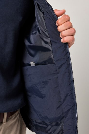 JP1880 842790 Casaco bomber acolchoado em material reciclado Azul-marinho - Casacos - Casacos Homem Tamanhos Grandes