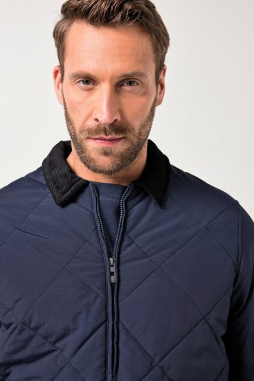 JP1880 842790 Casaco bomber acolchoado em material reciclado Azul-marinho - Casacos - Casacos Homem Tamanhos Grandes