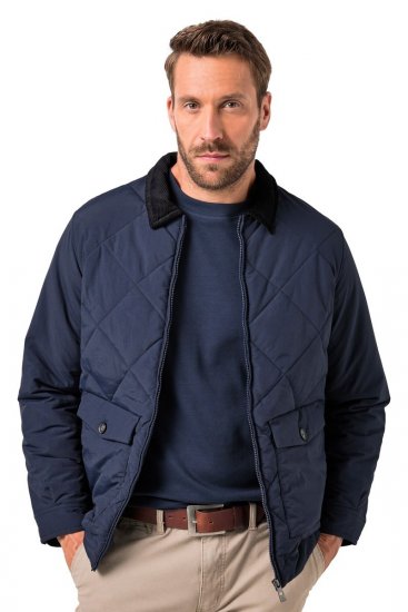 JP1880 842790 Casaco bomber acolchoado em material reciclado Azul-marinho - Casacos - Casacos Homem Tamanhos Grandes