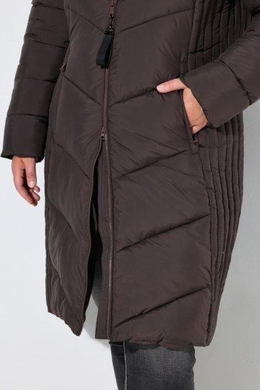 Ulla Popken 842877 Casaco técnico Verde escuro - Jaquetas - Casacos plus size para mulher