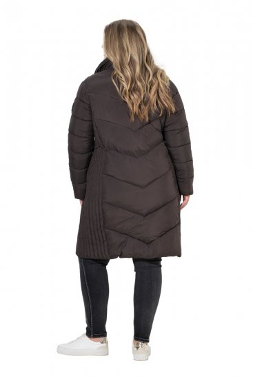 Ulla Popken 842877 Casaco técnico Verde escuro - Jaquetas - Casacos plus size para mulher