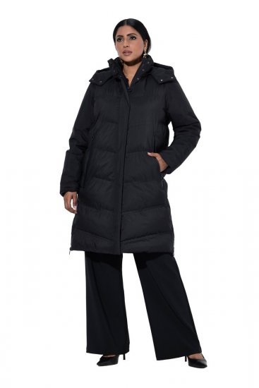 Ulla Popken SYMPATEX Triple Function Coat Black - Casacos - Casacos de Mulher em Tamanhos Grandes
