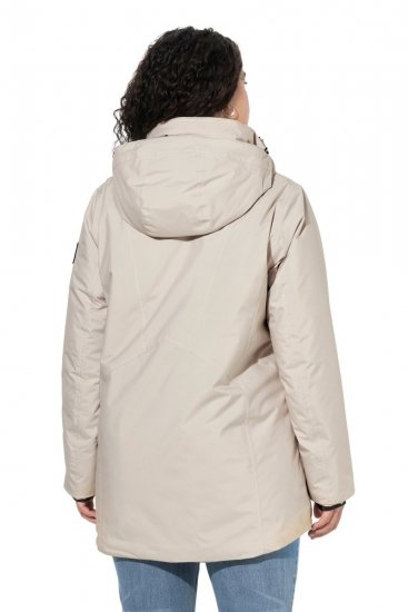 Ulla Popken 844034 Casaco técnico Champanhe - Jaquetas - Casacos plus size para mulher
