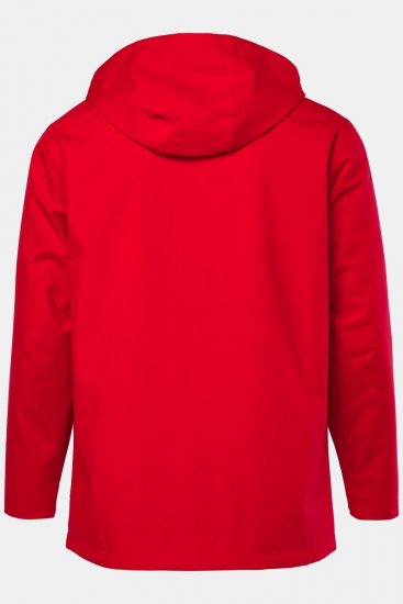 Jay-Pi 844210 Casaco de chuva com capuz dobrável Vermelho salsa - Casacos - Casacos Homem Tamanhos Grandes