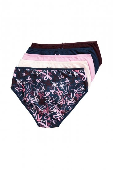 Ulla Popken 844495 Cuecas pack de 5 Ameixa - Cuecas - 