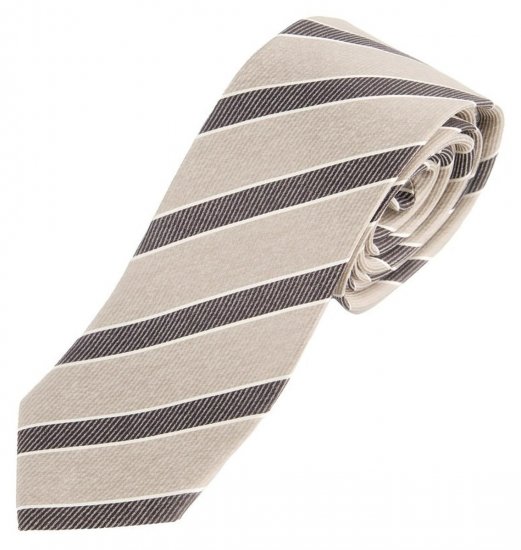 JP1880 Silk Tie Extra Long with Stripes - JP1880 - JP1880 Roupa Homem Tamanhos Grandes