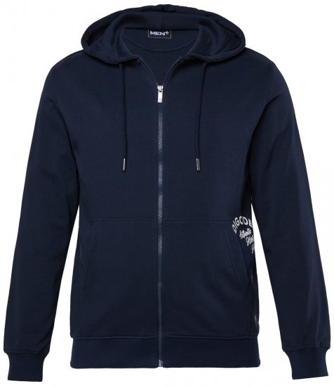 Men+ 957 Casaco com capuz Azul-marinho - Sweatshirts & hoodies - Sweatshirt & Camisolas com Capuz tamanhos grandes