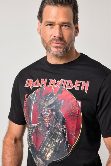 JP1880 845106 Iron Maiden Senjutsu T-shirt Preto - T-shirts de bandas - Camisetas de Bandas em Tamanhos Grandes