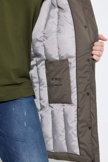 Ulla Popken 845111 Parka Verde escuro - Casacos - Casacos de Mulher em Tamanhos Grandes