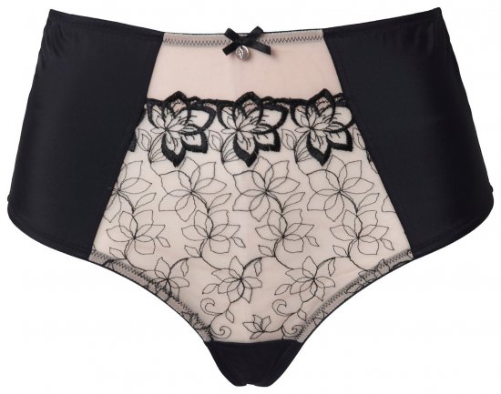 Ulla Popken 845347 Tangas com flores Rosa velho - Cuecas - 