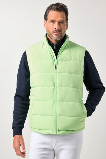 JP1880 845455 Colete elástico acolchoado Verde pistácio - Casacos - Casacos Homem Tamanhos Grandes