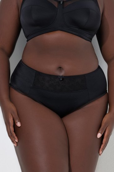 Ulla Popken 845511 Cuecas Preto - Cuecas - 