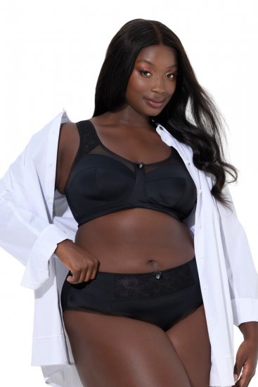 Ulla Popken 845511 Cuecas Preto - Cuecas - 