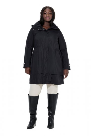 Ulla Popken SYMPATEX Triple Function Jacket Black - Jaquetas - Casacos plus size para mulher
