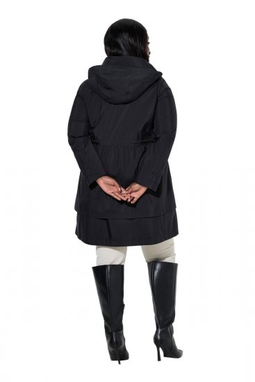 Ulla Popken SYMPATEX Triple Function Jacket Black - Jaquetas - Casacos plus size para mulher