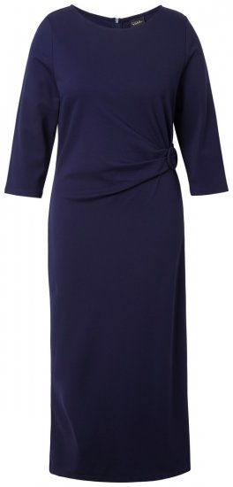 Ulla Popken 845705 Vestido de jersey Azul-marinho - Vestidos midi - Vestidos Midi Tamanhos Grandes