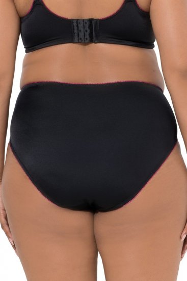 Ulla Popken 845885 Cuecas com flores com renda Rosa - Cuecas - 