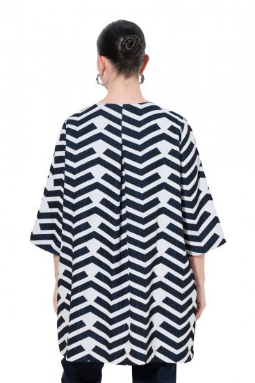Ulla Popken 846012 Casaco Azul-marinho - Jaquetas - Casacos plus size para mulher