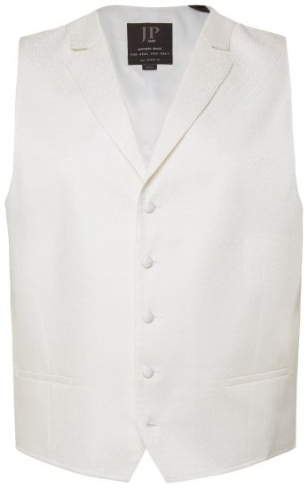 JP1880 846048 Colete de casamento Branco sujo - Fatos - Fatos de Homem Tamanhos Grandes